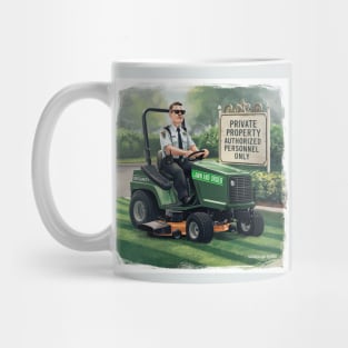 Lawn and Order Mug